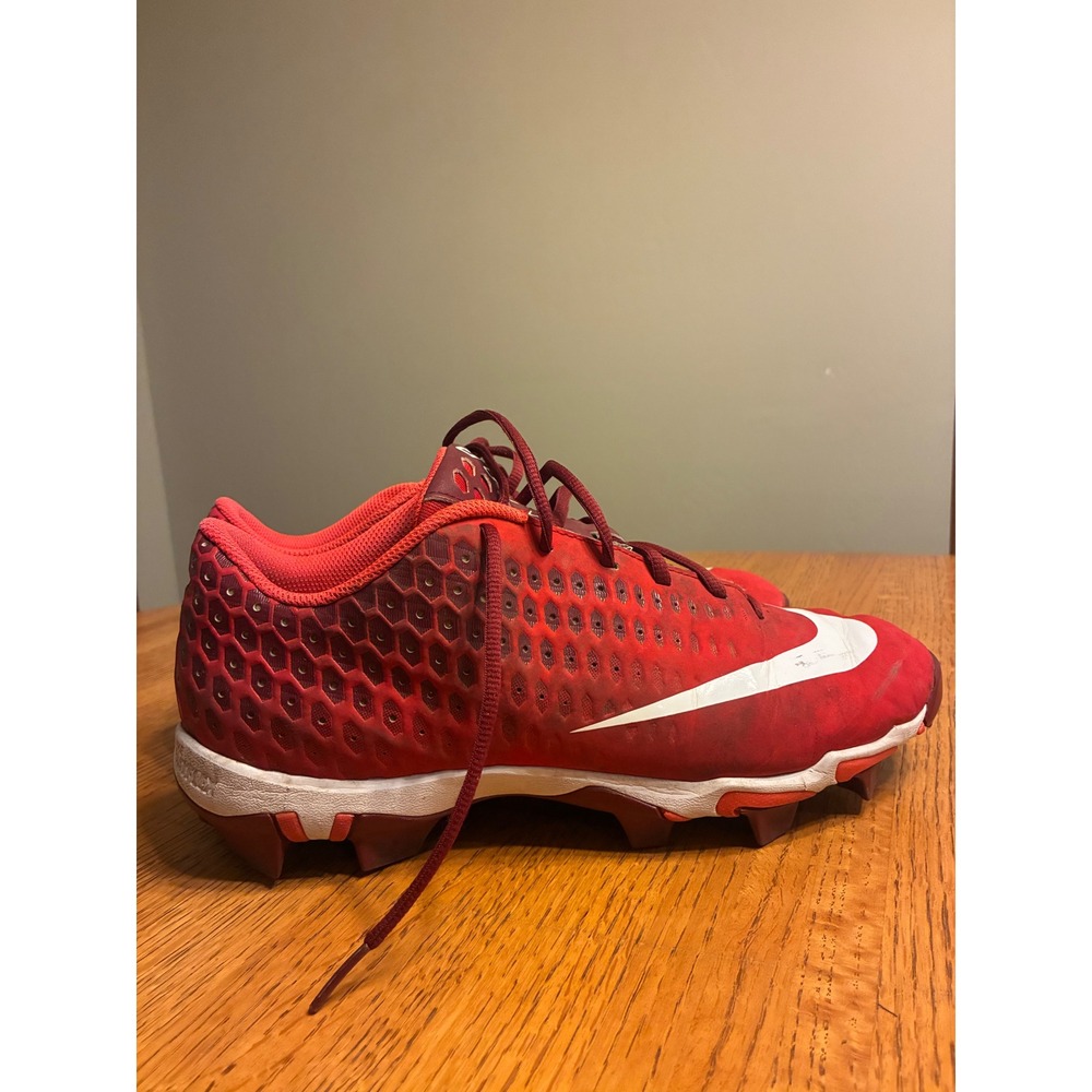 Nike Vapor Ultrafly 2 Keystone Baseball Cleats Red White‎ Mens 10.5 A07945-601